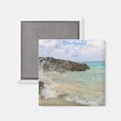 Bermuda Wave Afbeelding door Celeste Sheffey Magneet (Voorkant / Achterkant)
