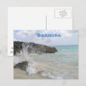 Bermuda Wave Briefkaart (Voorkant / Achterkant)