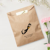 Bermuda Wedding Favor Treat Sacks, cadeautassen Bedankzakje (Gezegeld)