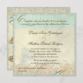 Bermuda Zee Turtle Modern Coastal Ocean Beach Kaart (Voorkant / Achterkant)