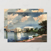 Bermuda, Zoutketel kunstwerk, Briefkaart (Voorkant / Achterkant)