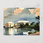 Bermuda, Zoutketel kunstwerk, Briefkaart (Achterkant)