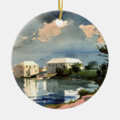 Bermuda, Zoutketel kunstwerk, Keramisch Ornament (Voorkant)