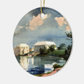 Bermuda, Zoutketel kunstwerk, Keramisch Ornament (Links)