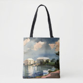Bermuda, Zoutketel kunstwerk, Tote Bag (Voorkant)