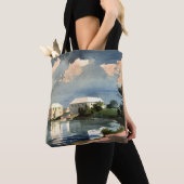 Bermuda, Zoutketel kunstwerk, Tote Bag (Dichtbij)