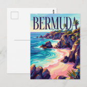 Bermuda Zuidkust Bermuda Briefkaart (Voorkant / Achterkant)