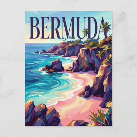 Bermuda Zuidkust Bermuda Briefkaart (Voorkant)
