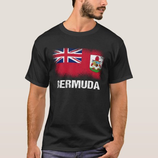 Bermudaanse vlag Bermuda 2 T-shirt (Voorkant)