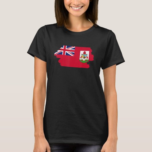 Bermudaanse vlag Bermuda T-shirt (Voorkant)