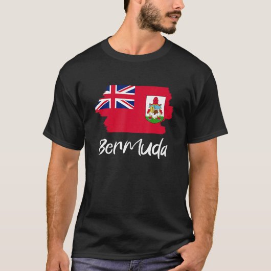 Bermudaanse vlag Bermuda T-shirt (Voorkant)
