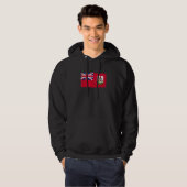 Bermudan Flag Bermuda 1 Hoodie (Voorkant volledig)