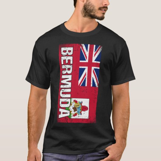 Bermudan Flag Bermuda 1 T-shirt (Voorkant)