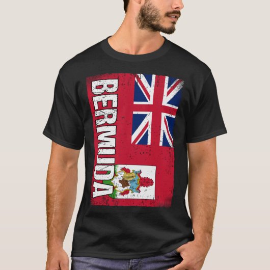 Bermudan Flag Bermuda 1 T-shirt (Voorkant)