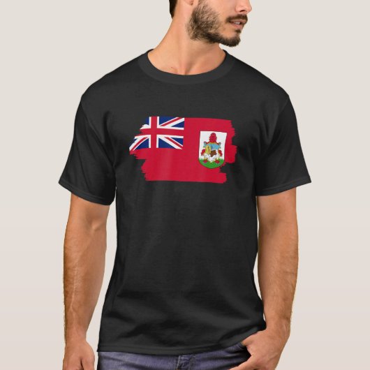 Bermudan Flag Bermuda T-shirt (Voorkant)
