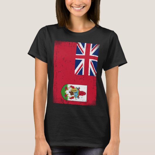Bermudan Flag Bermuda T-shirt (Voorkant)