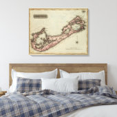 Bermudas Canvas Afdruk (Insitu (Slaapkamer))