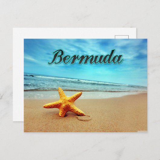 Bermudavis Briefkaart (Voorkant / Achterkant)