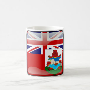 Bermudiaanse glanzende vlag koffiemok