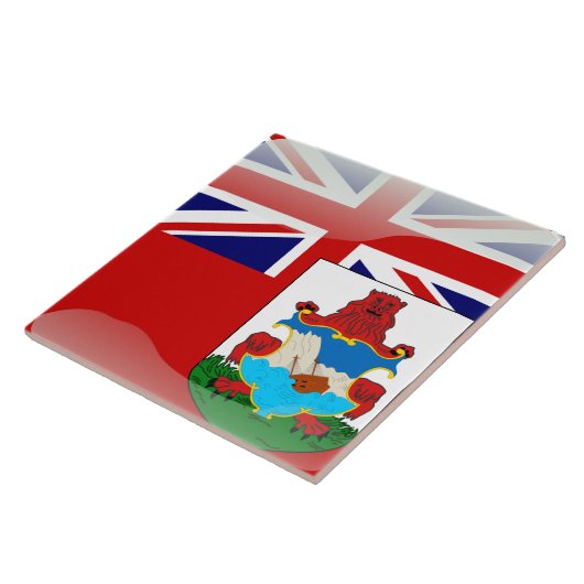 Bermudiaanse vlag tegeltje (Zijkant)