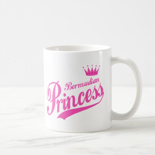 Bermudian Princess Koffiemok (Rechts)