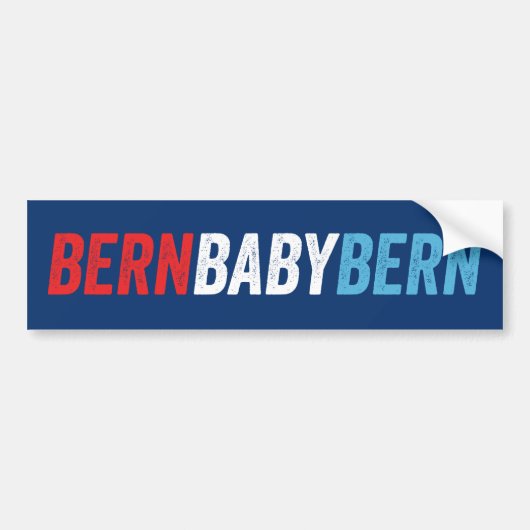 Bern Baby Bern Bumpersticker (Voorkant)