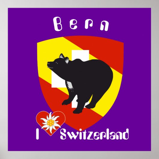 Bern, Bern, Berna, Bärn, Schweiz, Suisse, Poster (Voorkant)