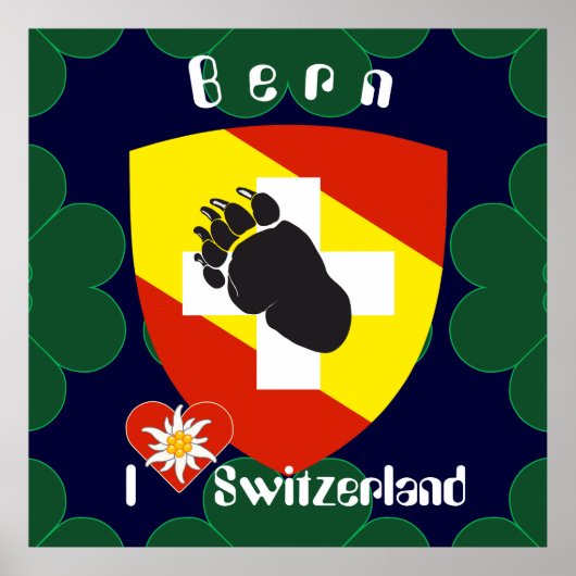 Bern, Bern, Berna, Bärn, Schweiz, Suisse, Poster (Voorkant)
