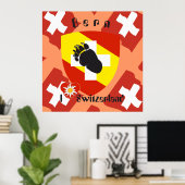 Bern, Bern, Berna, Bärn, Schweiz, Suisse, Poster (Thuiskantoor)