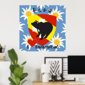 Bern, Bern, Berna, Bärn, Schweiz, Suisse, Poster (Thuiskantoor)