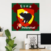 Bern, Bern, Berna, Bärn, Schweiz, Suisse, Poster (Thuiskantoor)