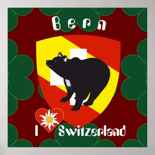 Bern, Bern, Berna, Bärn, Schweiz, Suisse, Poster (Voorkant)