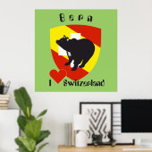Bern, Bern, Berna, Bärn, Schweiz, Suisse, Poster (Thuiskantoor)