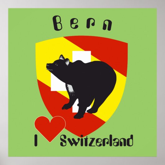 Bern, Bern, Berna, Bärn, Schweiz, Suisse, Poster (Voorkant)