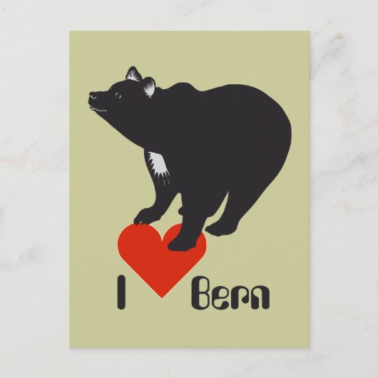 Bern Berna Bärn Schweiz Suisse Postkarte Briefkaart (Voorkant)