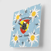 Bern Berna Schweiz Suisse Svizra Uhr Vierkante Klok (Hoek)