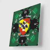 Bern Berna Schweiz Suisse Svizra Uhr Vierkante Klok (Hoek)