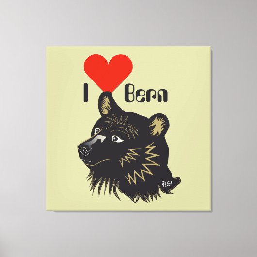 Bern, Berne, Berna, Bärn, Schweiz, Suisse Leinwand Canvas Afdruk (Voorkant)