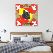 Bern, Berne, Berna, Bärn, Schweiz, Suisse Leinwand Canvas Afdruk (Insitu (Slaapkamer))
