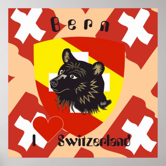 Bern, Berne, Berna, Bärn, Schweiz, Suisse, Poster (Voorkant)