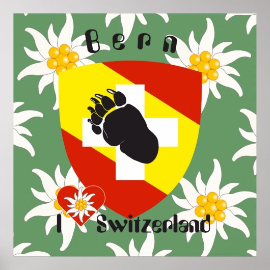Bern, Berne, Berna, Bärn, Schweiz, Suisse, Poster (Voorkant)