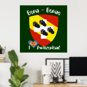 Bern, Berne, Berna, Bärn, Schweiz, Suisse, Poster (Thuiskantoor)