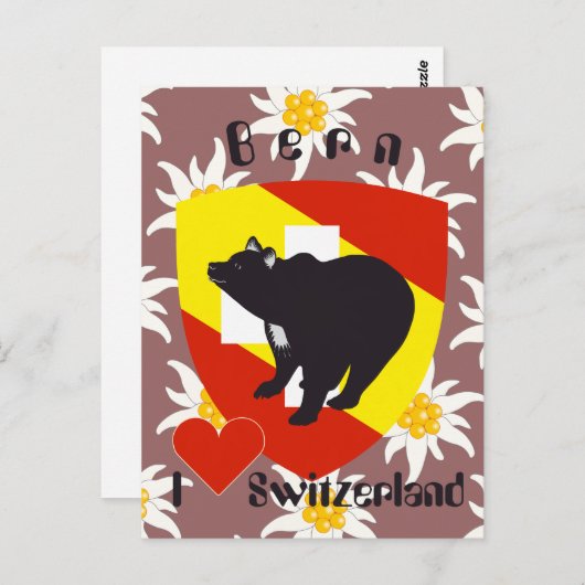 Bern Berne Berna Bärn Schweiz Suisse Postkarte Briefkaart (Voorkant / Achterkant)