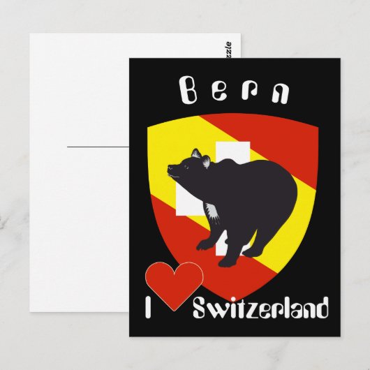 Bern Berne Berna Bärn Schweiz Suisse Postkarte Briefkaart (Voorkant / Achterkant)