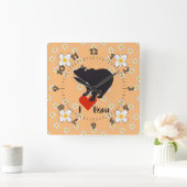 Bern Berne Berna Schweiz Suisse Svizra Uhr Vierkante Klok (Huis)