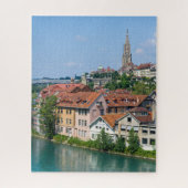 Bern Buildings Jigzaag Puzzle Legpuzzel (Verticaal)