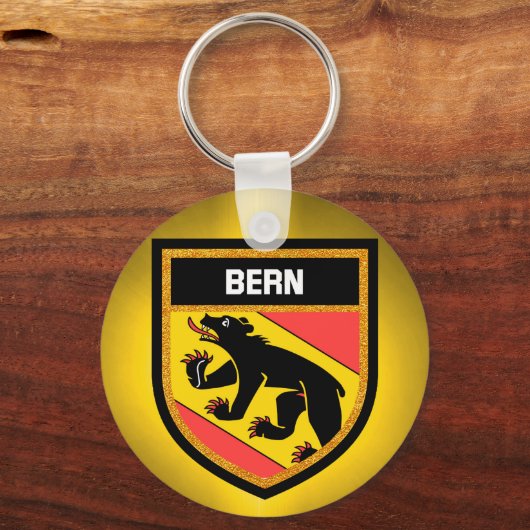 Bern Flag Sleutelhanger (Voorkant)
