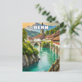 Bern, Helvetische parel Briefkaart (Staand voorkant)