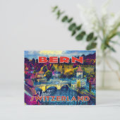 Bern, hoofdstad van Zwitserland Briefkaart (Staand voorkant)