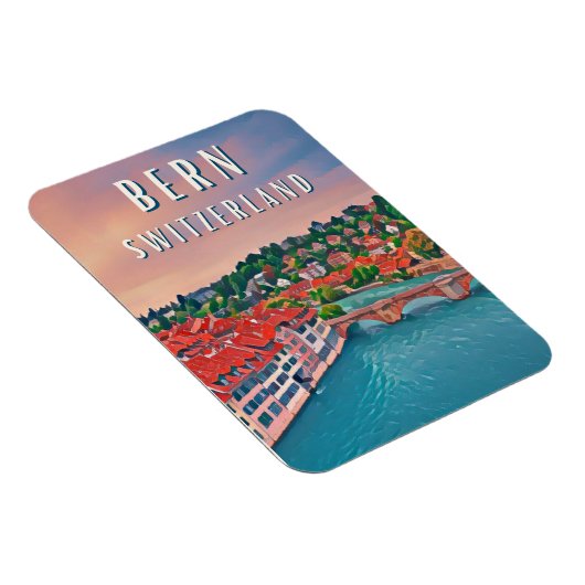 Bern, in het hart van de Zwitserse Alpen Magneet (Rechterzijde)